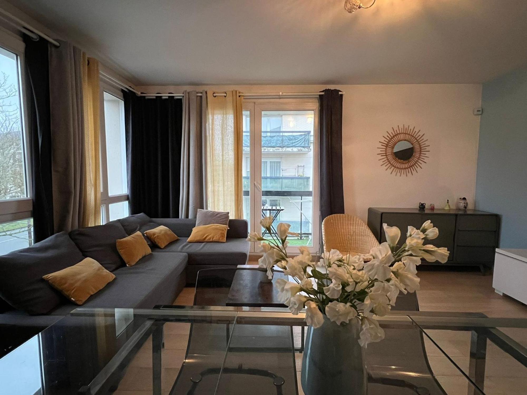 Beautiful T4 Appartement 8 Personnes Proche Disney Parking Prive Bussy-Saint-Georges Dış mekan fotoğraf
